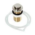 Kingston Brass Garbage Disposal Air Switch Button, Polished Nickel KA216